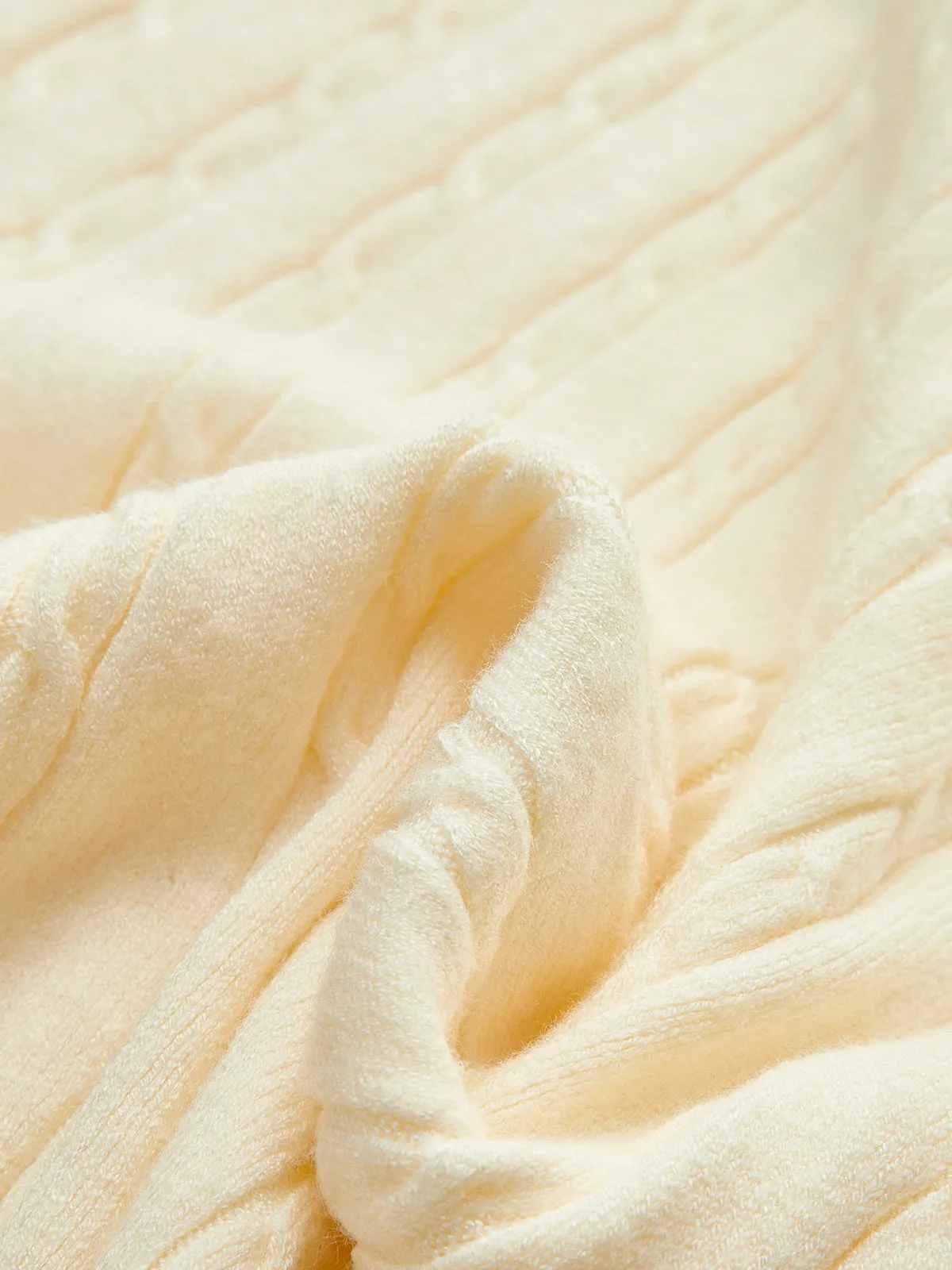 Elegant Ruffle Knit Skirt sold by COMMENSE product image thumbnail 4