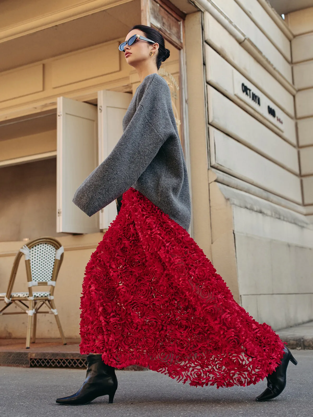 Wool-Blend Plain Pullover Sweater sold by COMMENSE product image thumbnail 4