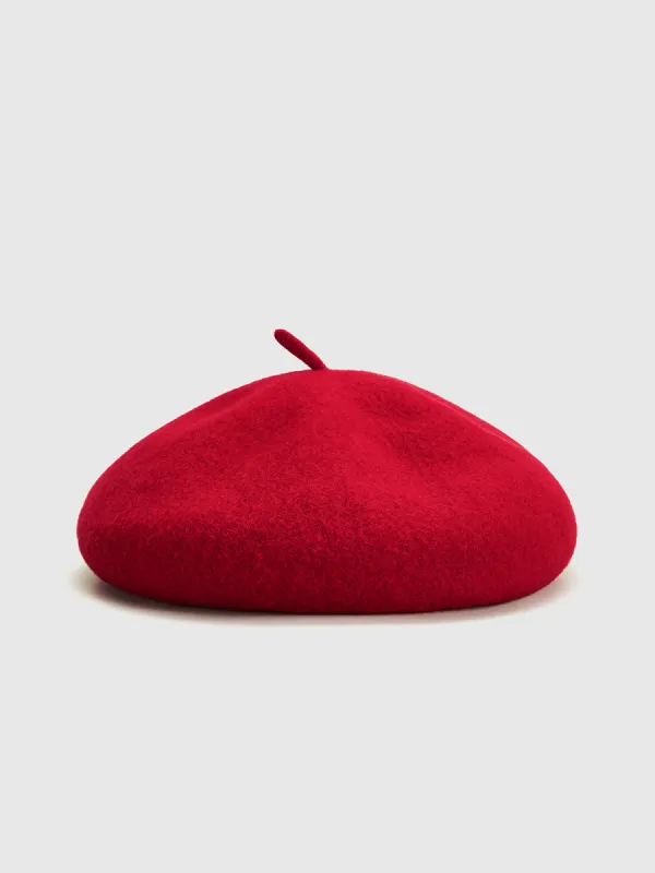 Versatile Wool Beret sold by COMMENSE