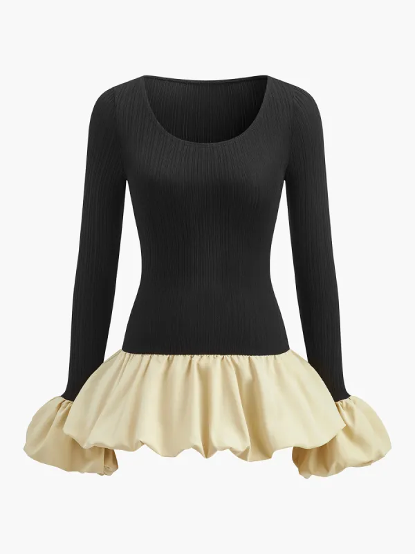 Bud Waist Panel Short Dress sold by COMMENSE