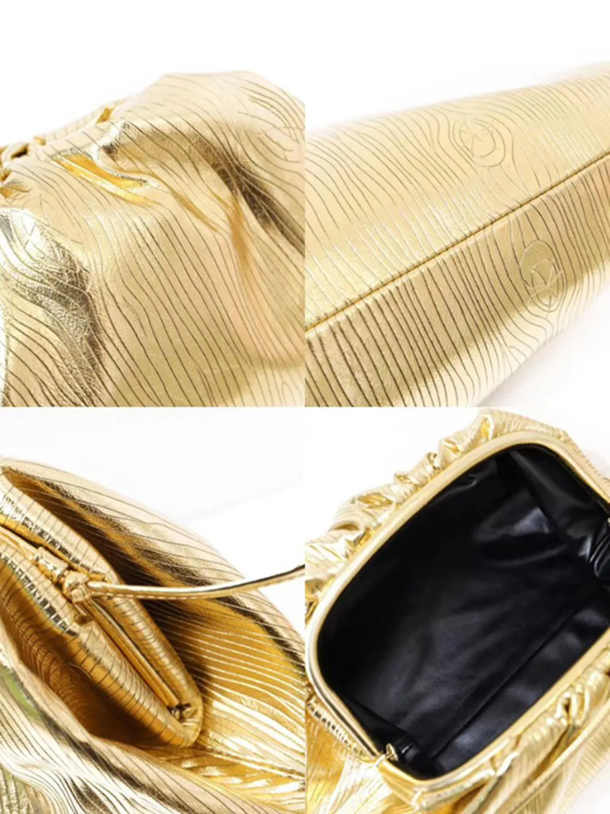 Drawstring Golden Cloud Bag sold by COMMENSE product image thumbnail 4