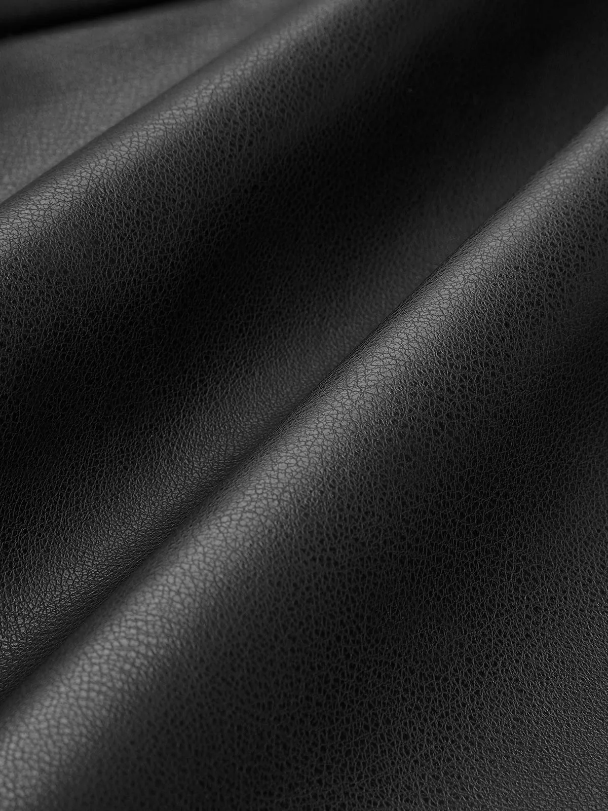 Faux Leather Split Midi Skirt sold by COMMENSE product image thumbnail 4