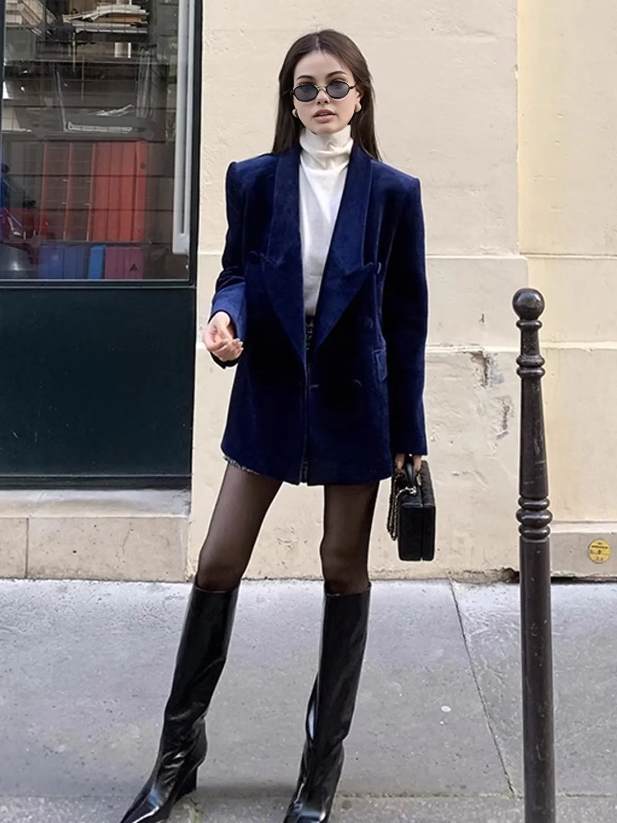 Elegant Shift Button Blazer sold by COMMENSE product image thumbnail 5