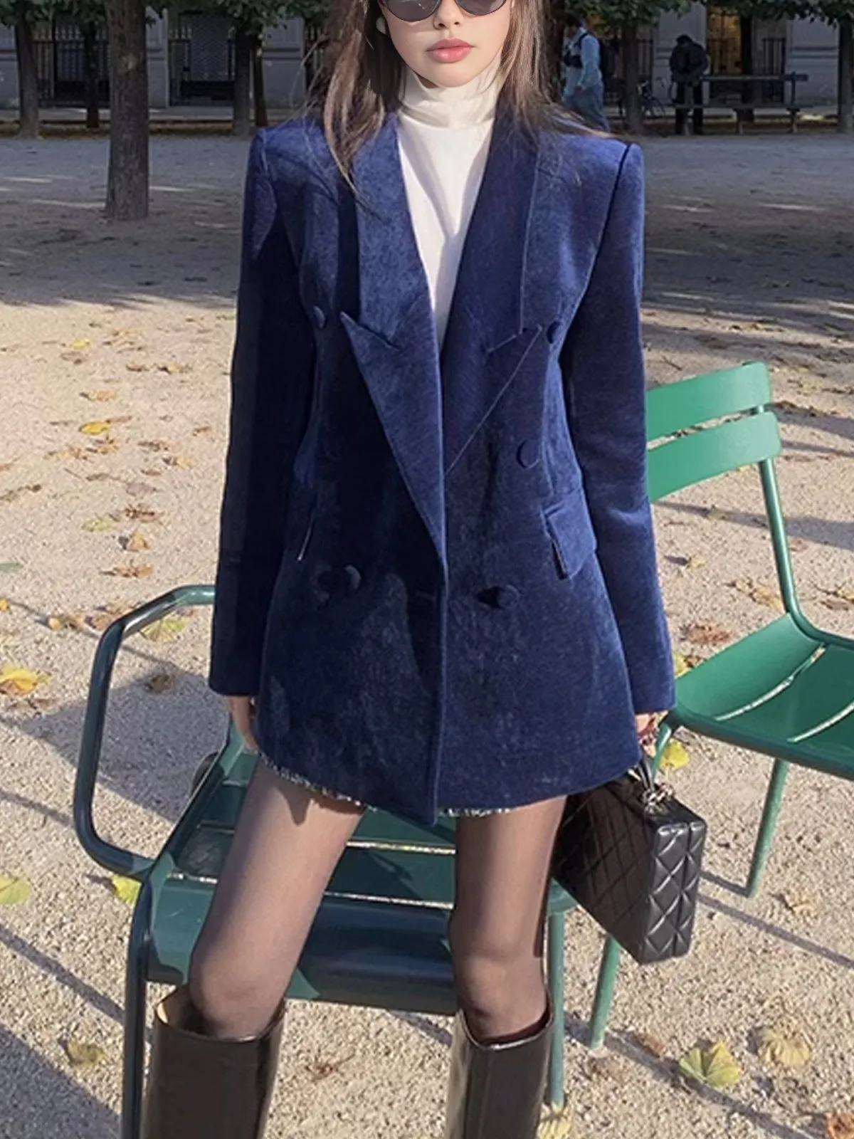 Elegant Shift Button Blazer sold by COMMENSE product image thumbnail 3