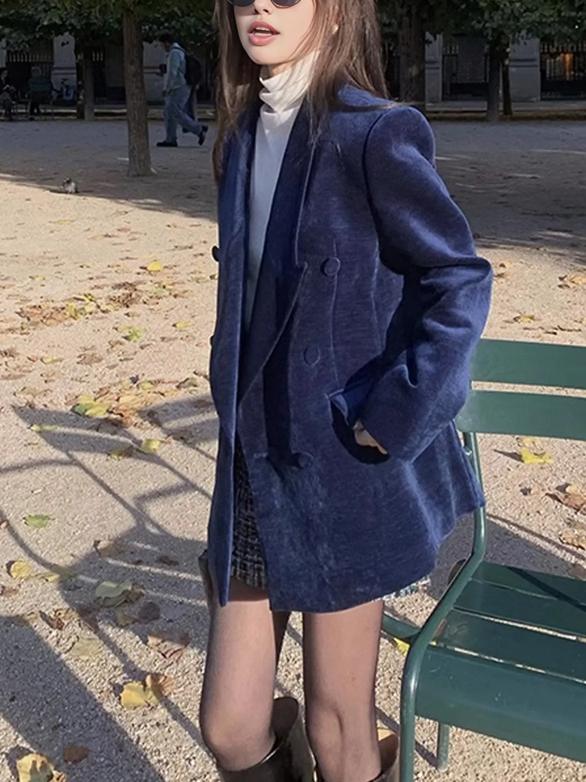 Elegant Shift Button Blazer sold by COMMENSE product image thumbnail 4