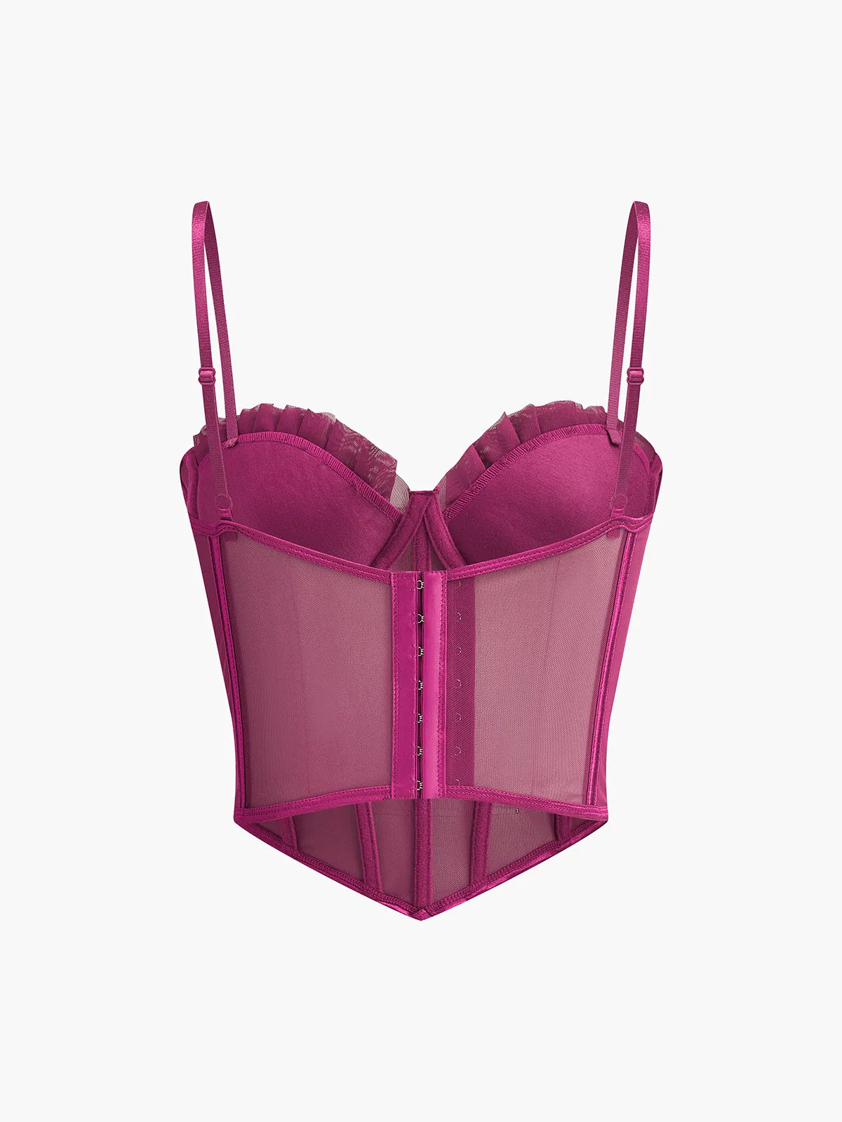 Romance Spaghetti Strap Lace Corset sold by COMMENSE product image thumbnail 2