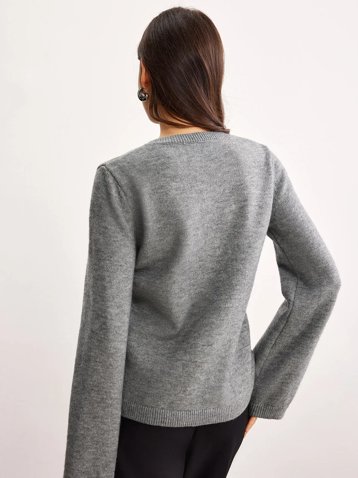 Leisure Chinese Knot Button Cardigan sold by COMMENSE product image thumbnail 4