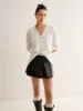 Plain Split Cardigan sold by COMMENSE