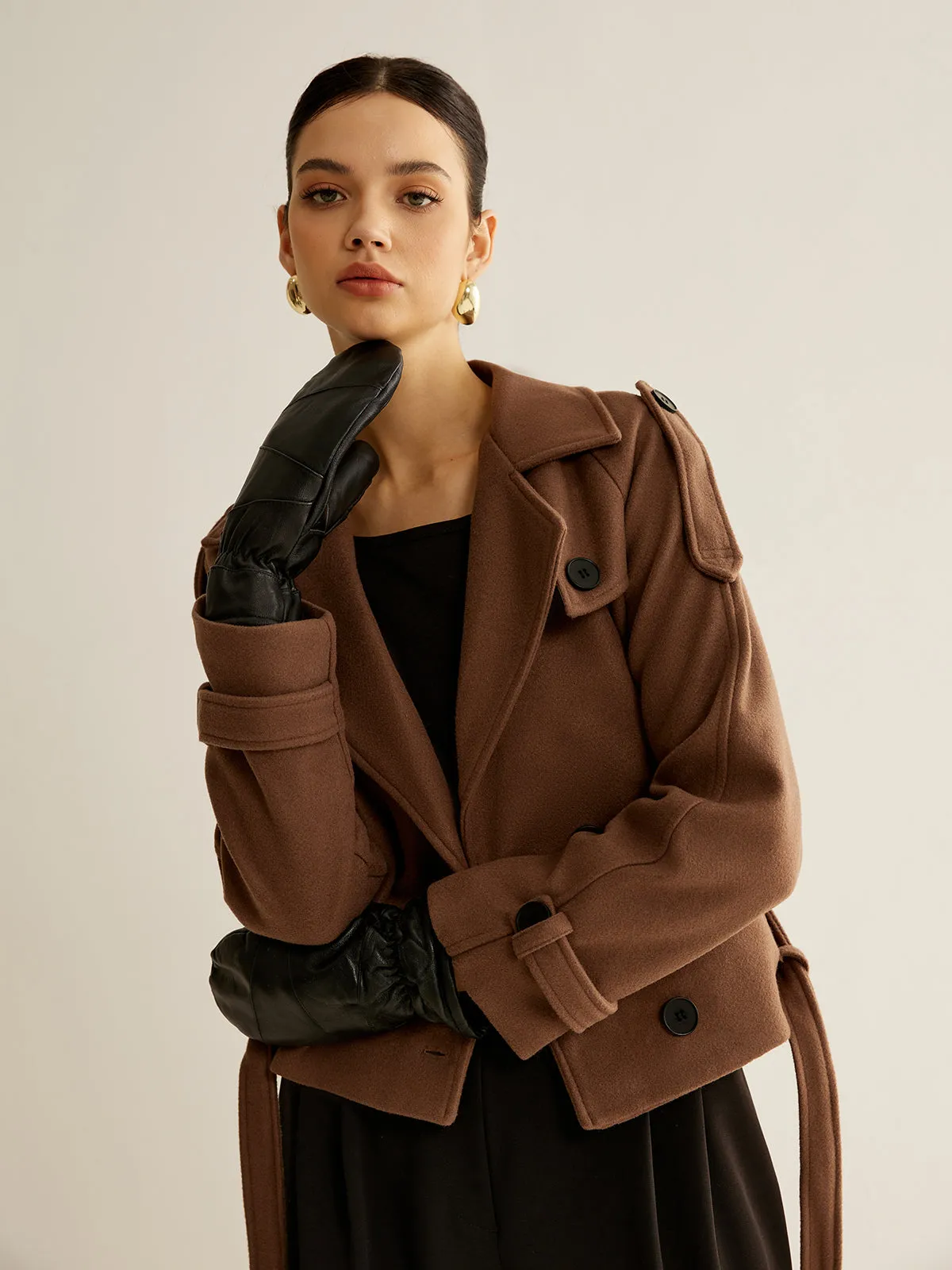 Utility Fleecing Sheepskin Gloves sold by COMMENSE product image thumbnail 4