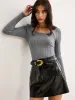 Leisure 2 in 1 Slim Knit Top sold by COMMENSE