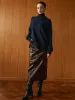 Versatile Plain Turtleneck Sweater sold by COMMENSE