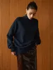 Versatile Plain Turtleneck Sweater sold by COMMENSE