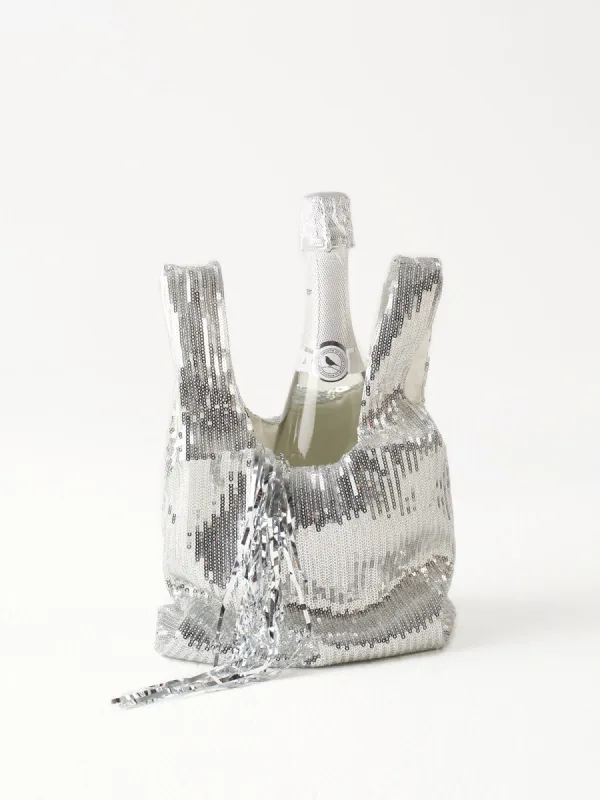 Sequins Shinny Shopper Tote Bag sold by COMMENSE