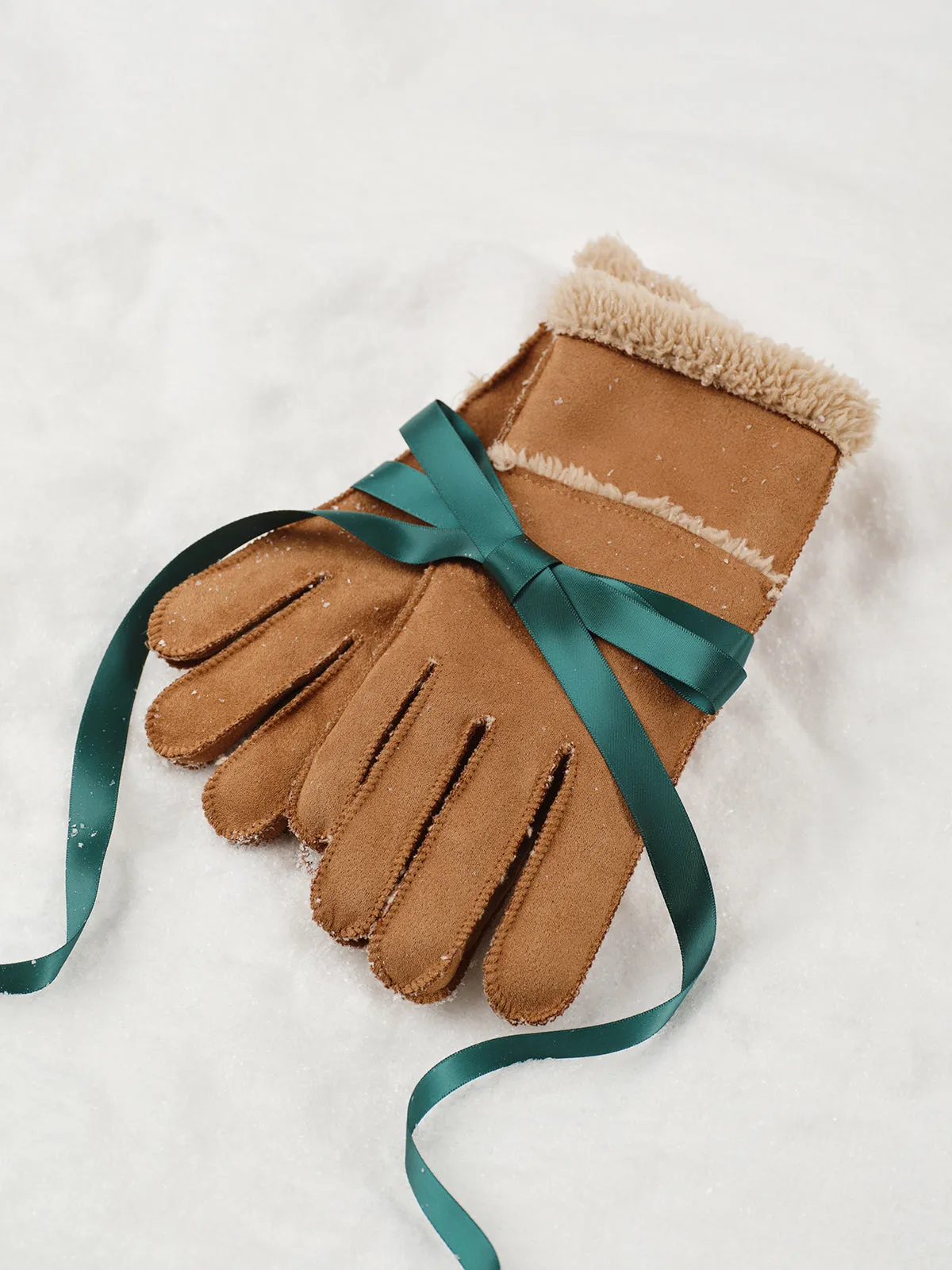 Utility Lambswool Suede Gloves sold by COMMENSE product image thumbnail 2