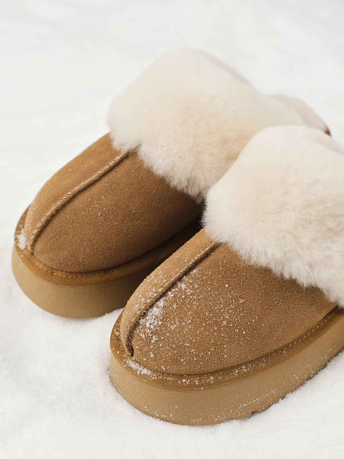 Thick Sole Fleecing Slippers Boots sold by COMMENSE product image thumbnail 3