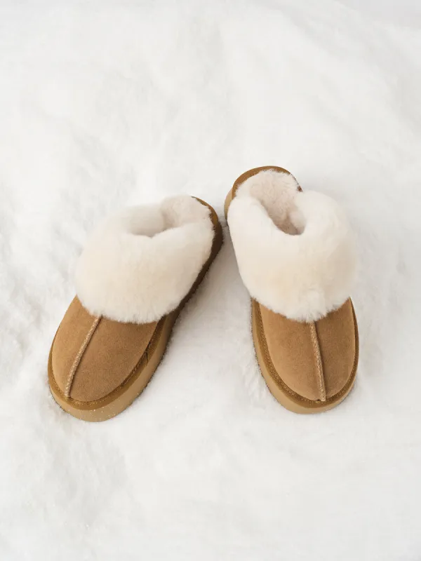 Thick Sole Fleecing Slippers Boots sold by COMMENSE