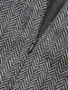 Chevron Belted Tweed Skirt sold by COMMENSE