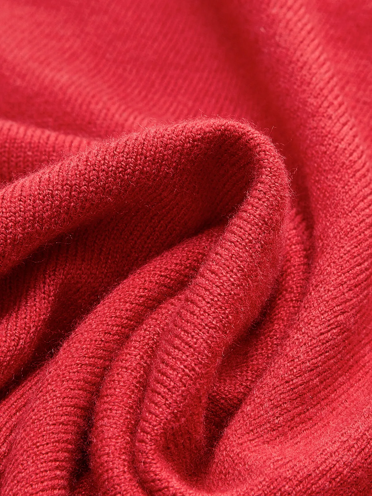 Asymmetrical Neck Jersey Sweater sold by COMMENSE product image thumbnail 2