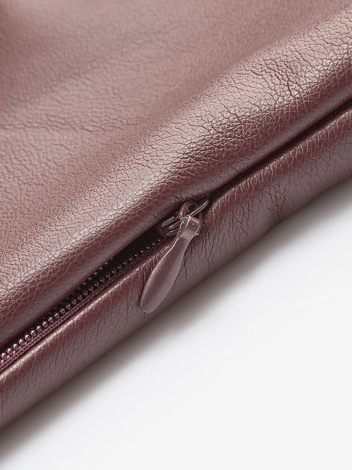 One-Shoulder PU Leather Tank Top sold by COMMENSE product image thumbnail 4