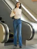 Mock Neck Plisse Skinny T-Shirt sold by COMMENSE