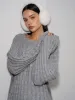 Minimalist Twist Shift Sweater With Scarf sold by COMMENSE