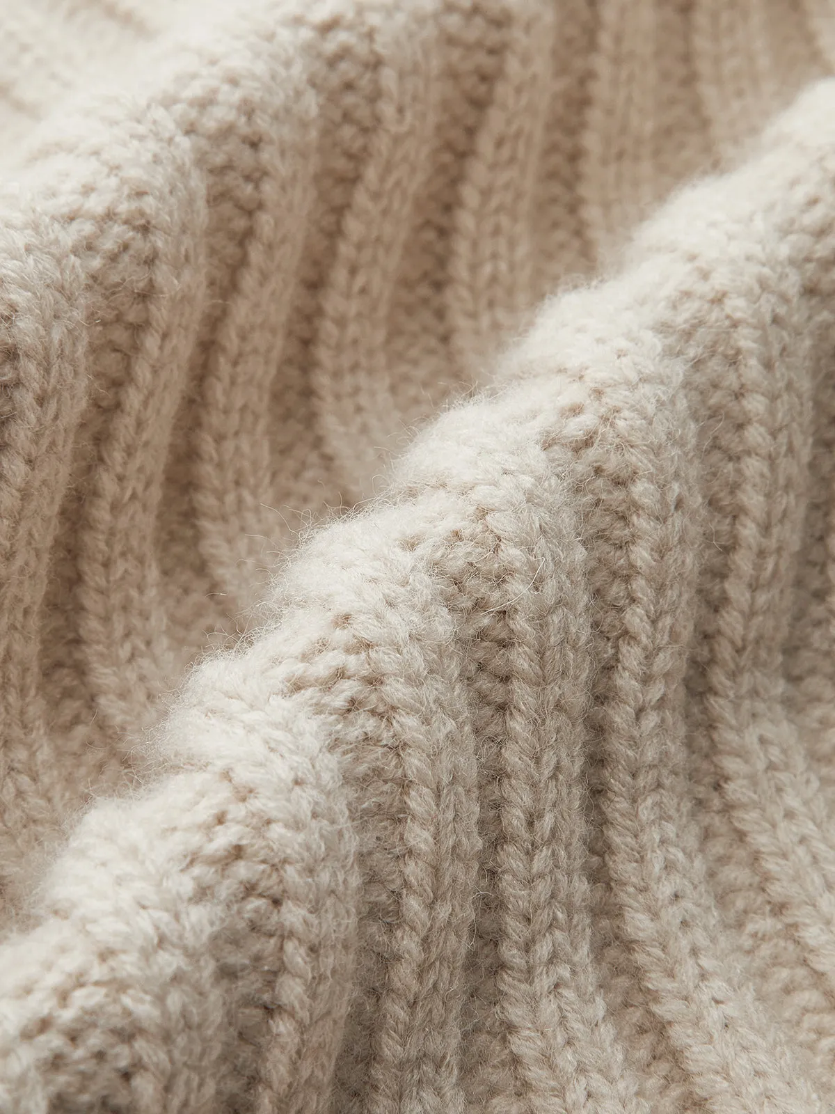 Contrast Button Ribbed Cardigan sold by COMMENSE product image thumbnail 3