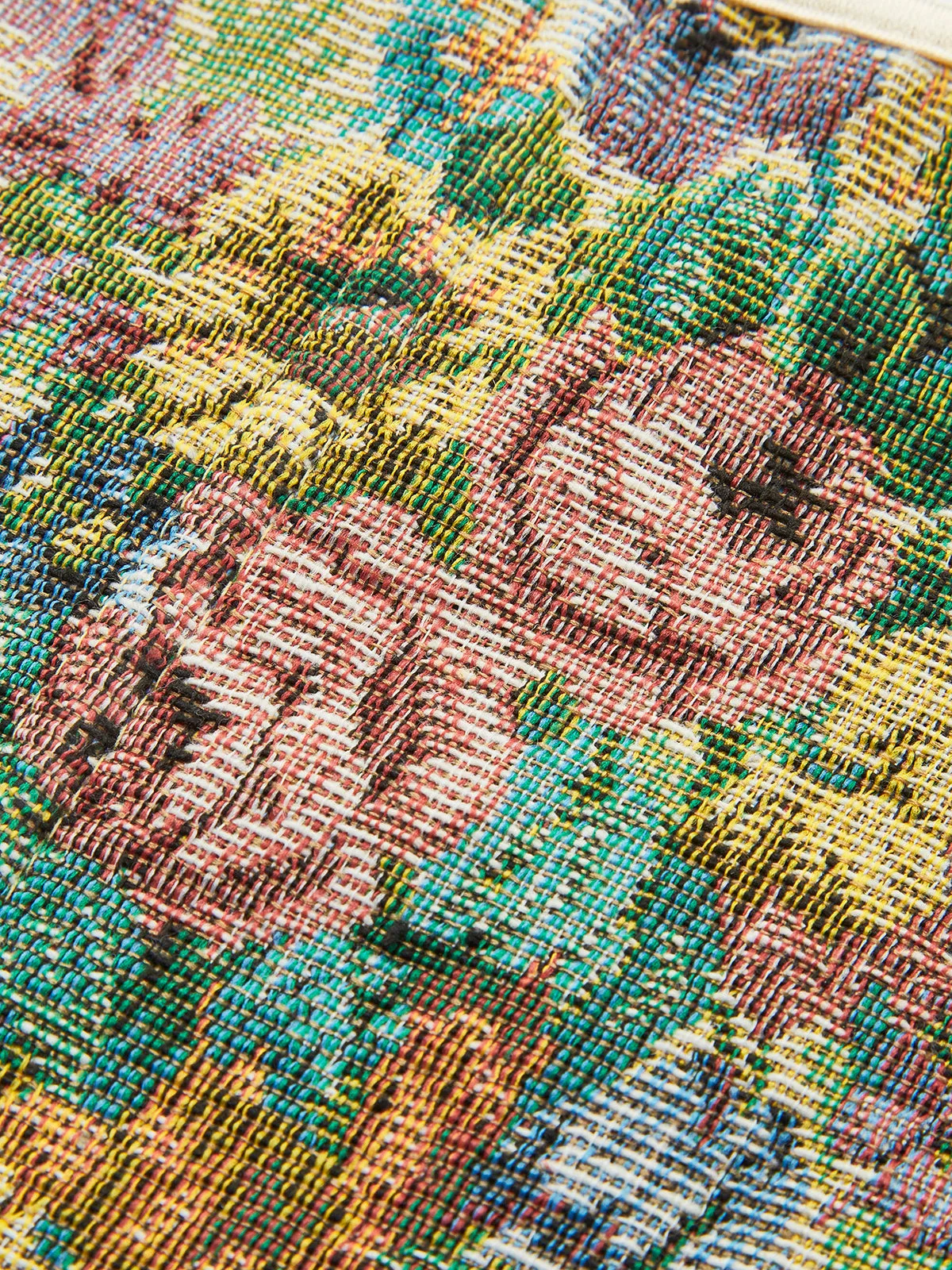 Floral Jacquard Drawstring Blouse sold by COMMENSE product image thumbnail 2