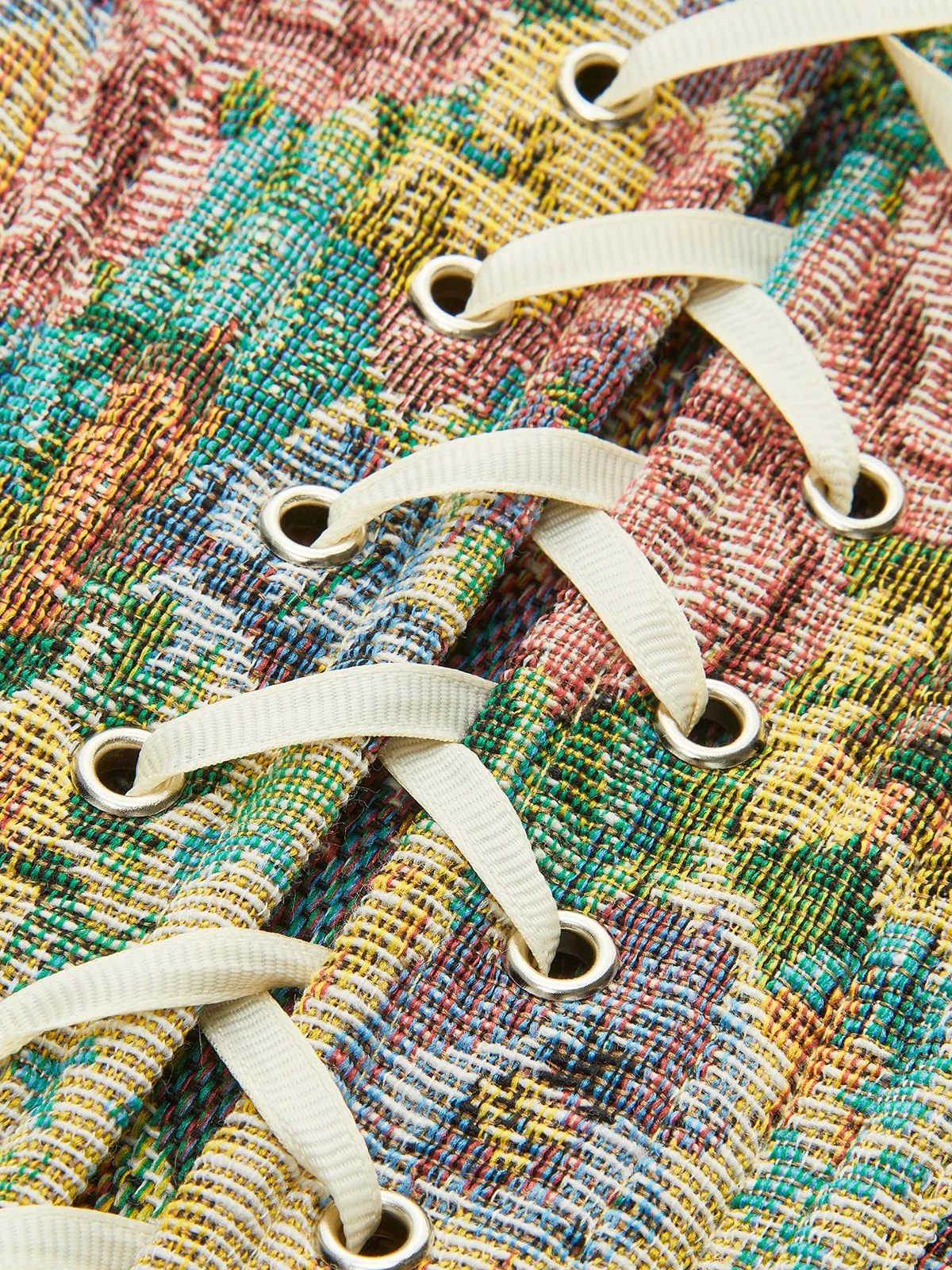 Floral Jacquard Drawstring Blouse sold by COMMENSE product image thumbnail 3