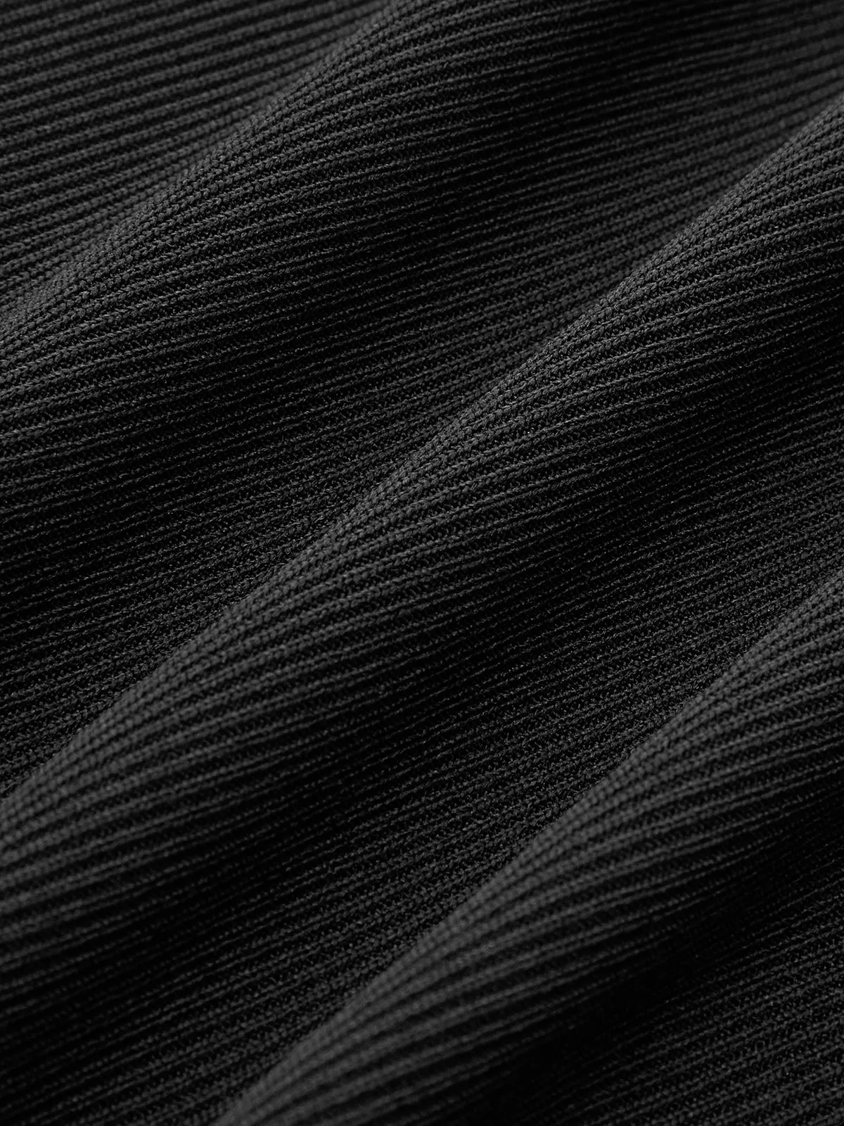 Ruffle Slim Knit Long Dress sold by COMMENSE product image thumbnail 5