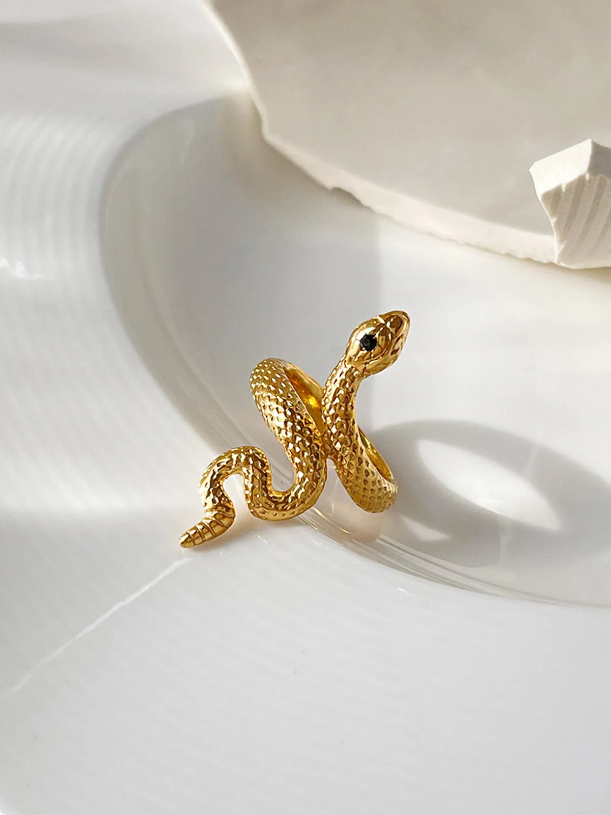 Snake Open Ring sold by COMMENSE product image thumbnail 4