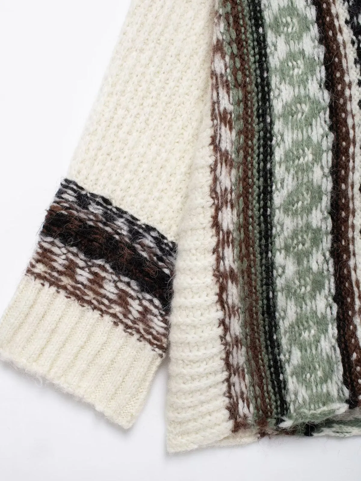 Boheme V-Neck Breasted Cardigan sold by COMMENSE product image thumbnail 3