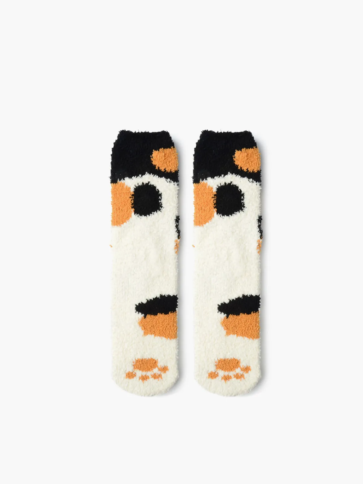 Coral Fleece Polka Dot Socks sold by COMMENSE product image thumbnail 2