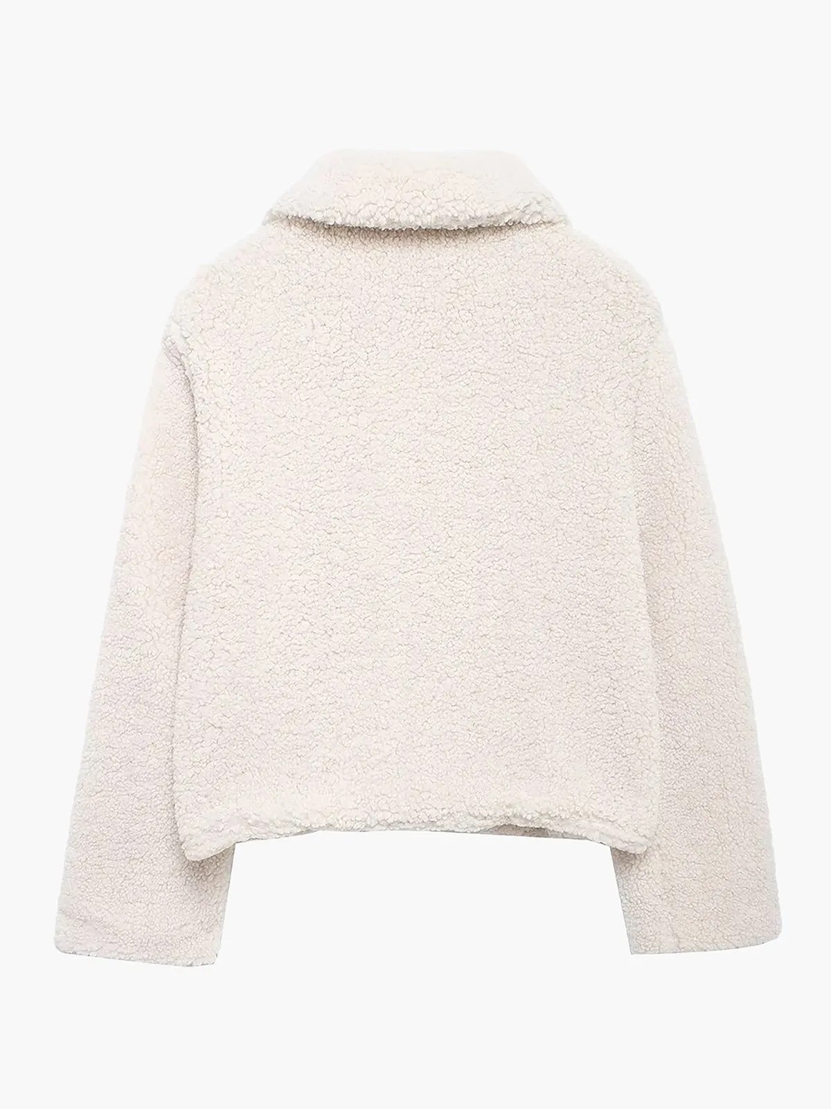 Lapel Fleece Winter Jacket sold by COMMENSE product image thumbnail 4