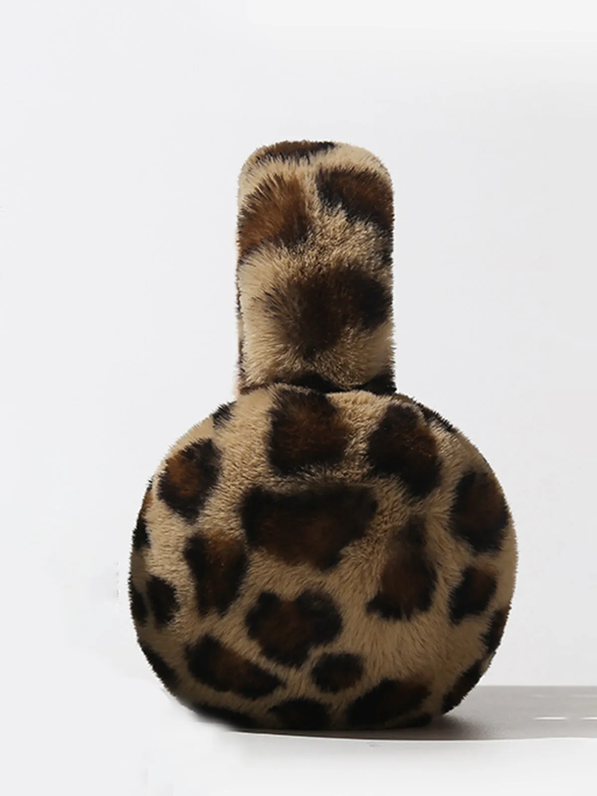 Leopard Fuzzy Earmuffs sold by COMMENSE product image thumbnail 2