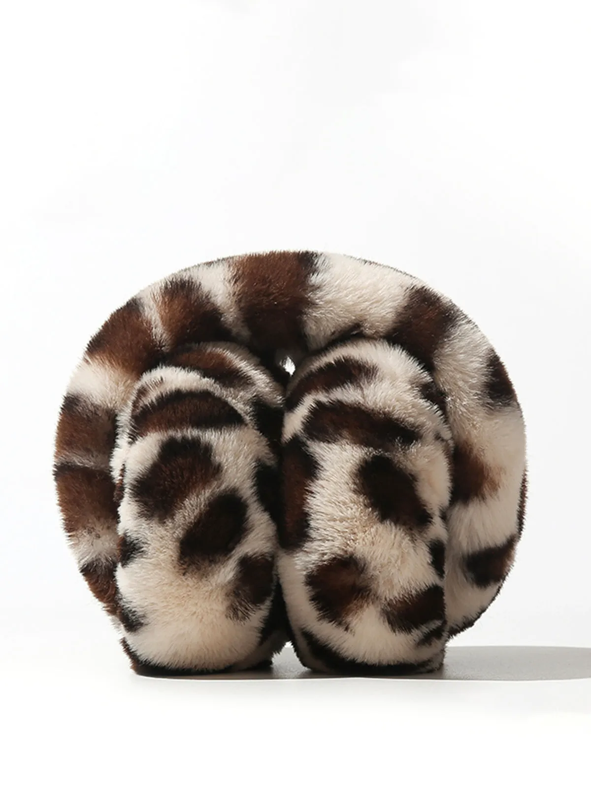 Leopard Fuzzy Earmuffs sold by COMMENSE product image thumbnail 5