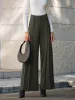 Pleated Design Wide-Leg Pants sold by COMMENSE