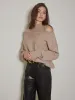 2 in 1 Cutout Shift Sweater sold by COMMENSE