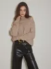 2 in 1 Cutout Shift Sweater sold by COMMENSE