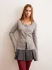 Breasted Bell Sleeve Slim Cardigan sold by COMMENSE