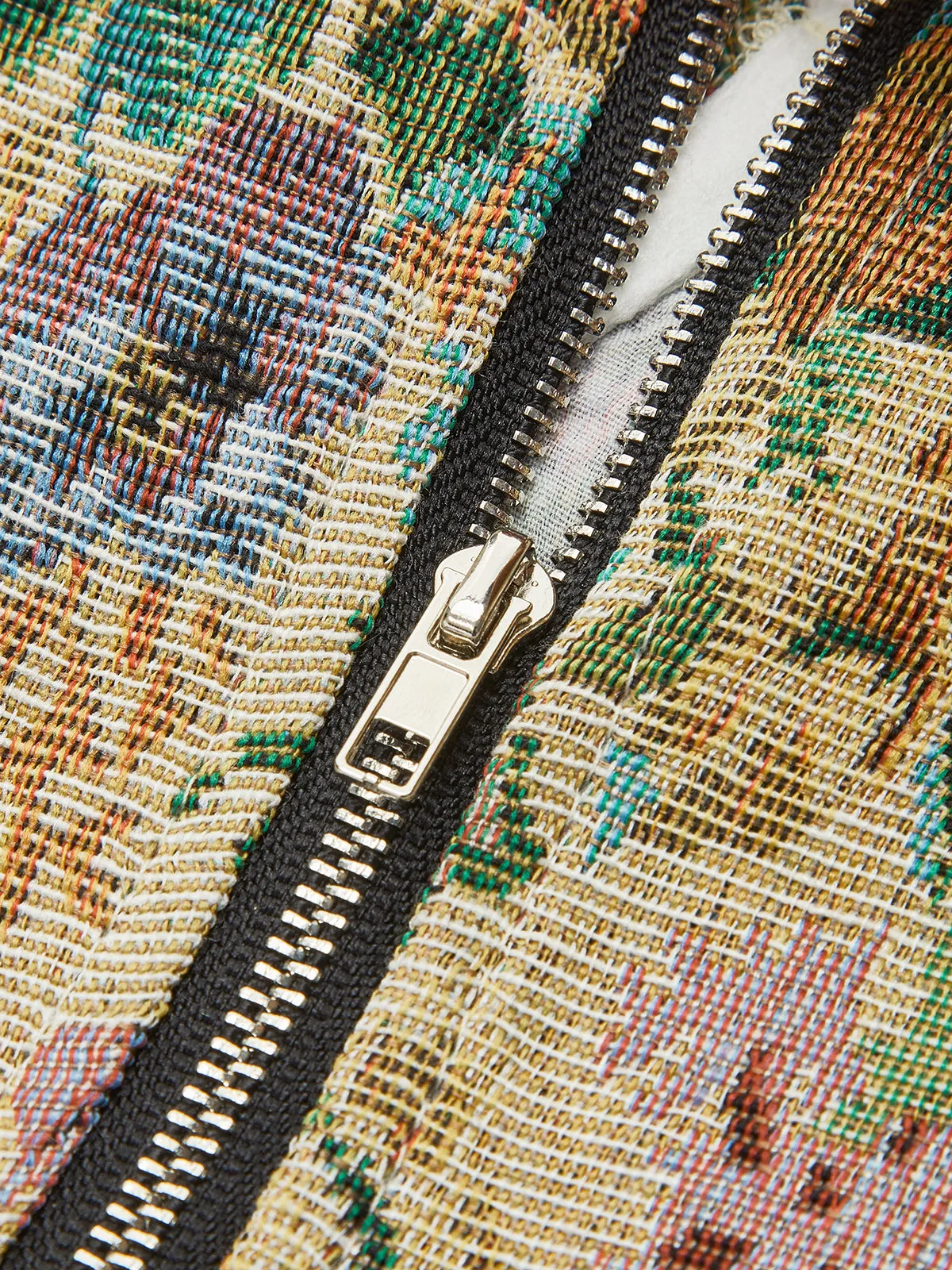 Boheme Zipper Crop Corset Blouse sold by COMMENSE product image thumbnail 3