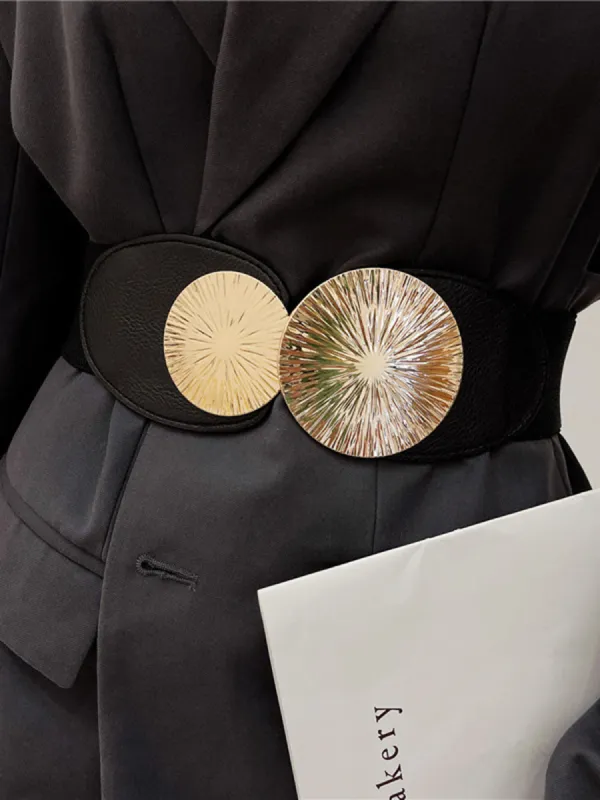 Ripple Circle Elastic Belt sold by COMMENSE