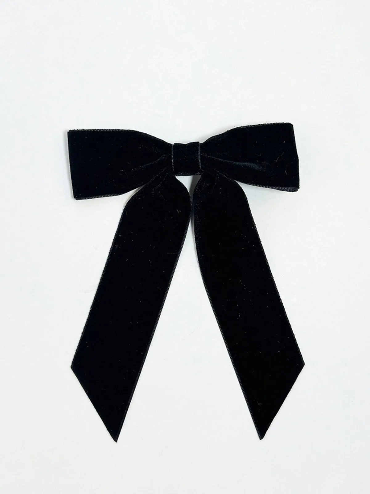 Velvet Bow Hair Clip sold by COMMENSE product image thumbnail 4