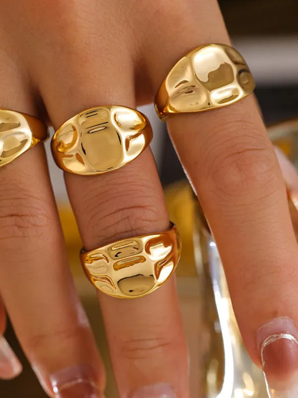 1pc Tunnel Curved Open Ring sold by COMMENSE