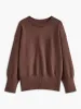 Minimalist Plain Shift Sweater sold by COMMENSE
