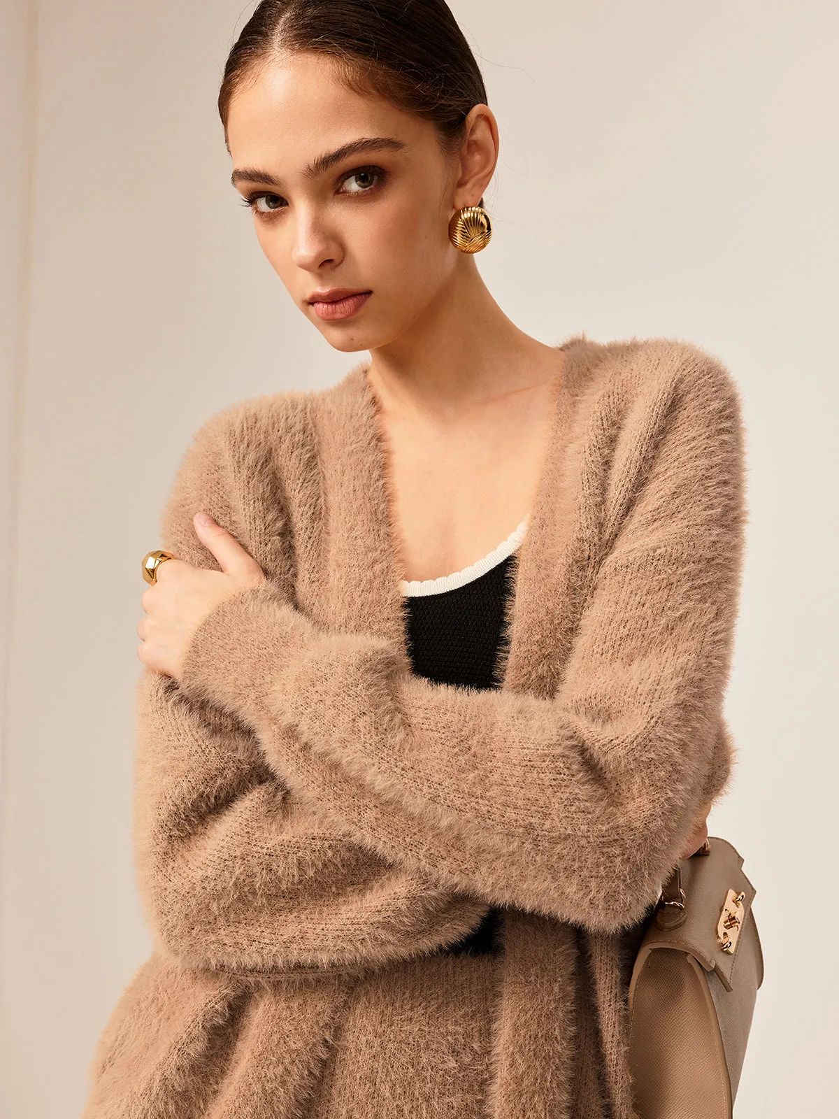 Plain Fuzzy Cozy Sweater Co-ords sold by COMMENSE product image thumbnail 4