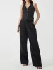 Pinstripe Halter Vest sold by COMMENSE