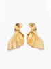 Mermaid Tail Ruched Earrings sold by COMMENSE