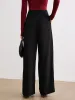Pleated Wide-Leg Pants sold by COMMENSE