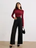 Pleated Wide-Leg Pants sold by COMMENSE