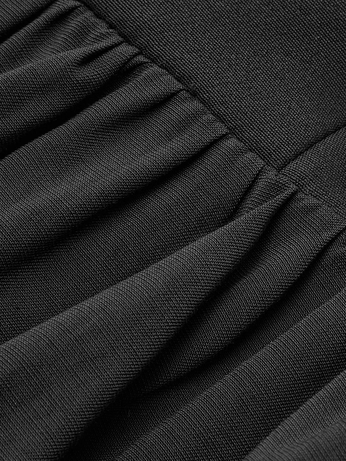 Bud Waist Pleated Panel Mini Skirt sold by COMMENSE product image thumbnail 3